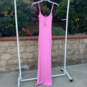 NWT RARE SKIMS Bubblegum Pink Dress Size S